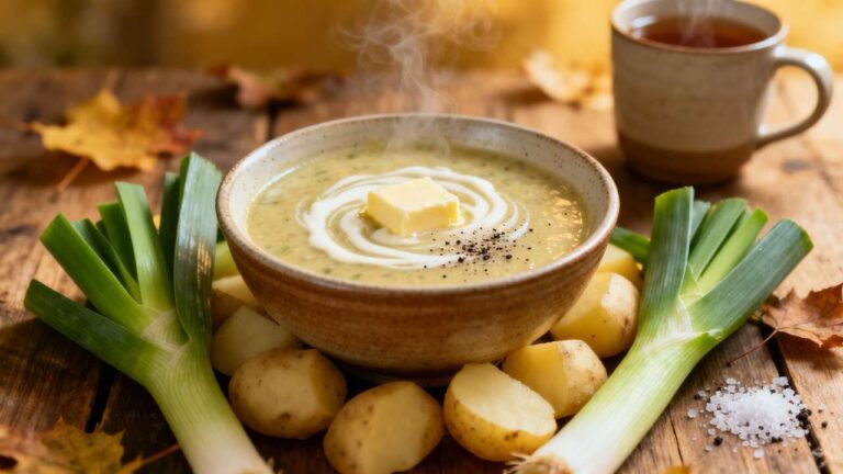 Dimanche d'automne : la recette du potage poireaux-pommes de terre de Paul Bocuse