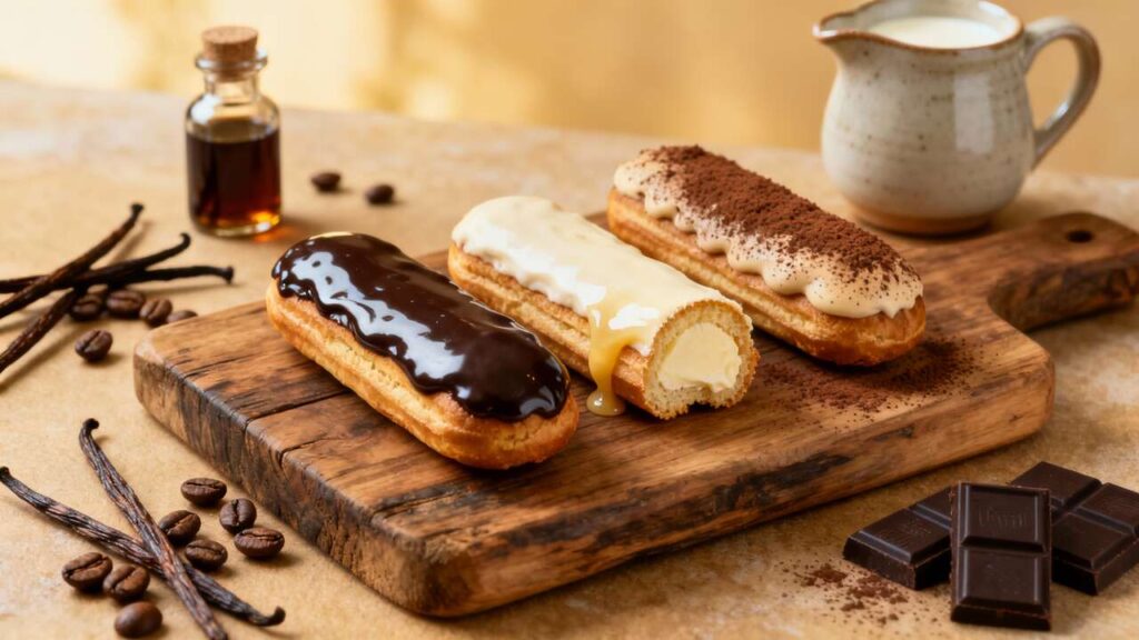 Chocolat, café ou vanille : la recette simplissime pour réussir des éclairs ultra moelleux à la maison