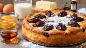 La recette originale du far breton aux pruneaux par Cyril Lignac