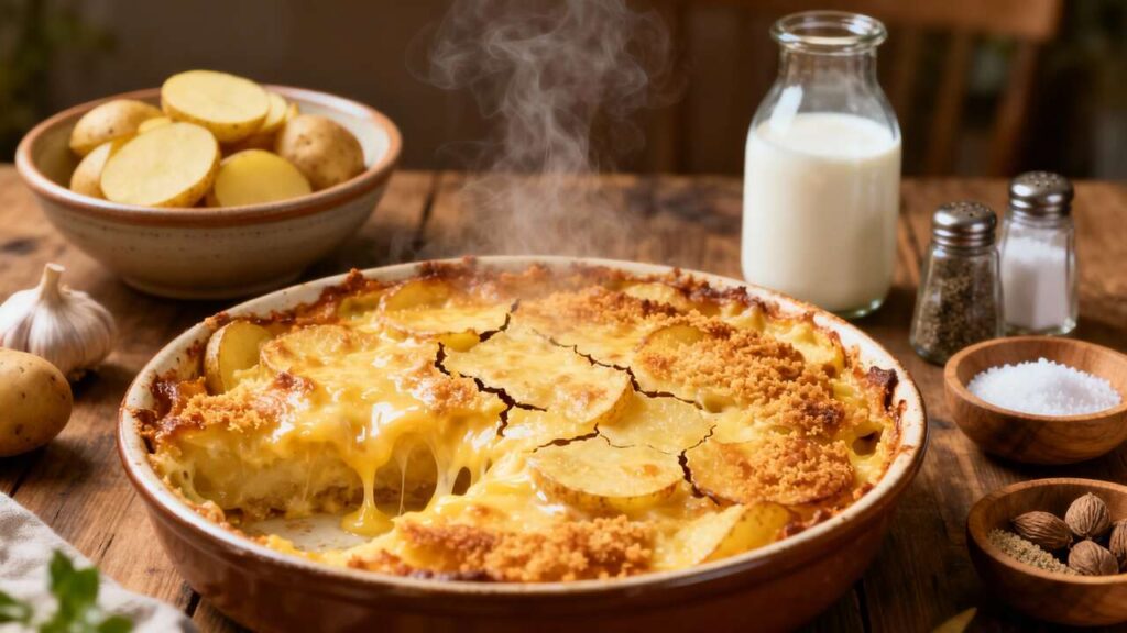 Voici ma recette express du gratin de pommes de terre qui plaît toujours à la famille