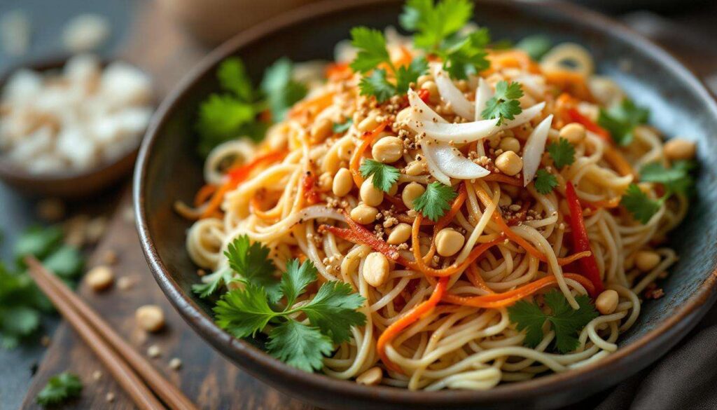 Découvrez notre recette de salade thaï toute simple (comme celle du restaurant !)