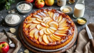 C’est le gâteau aux pommes préféré de Julie Andrieu : “Vous allez mettre tout le monde d’accord