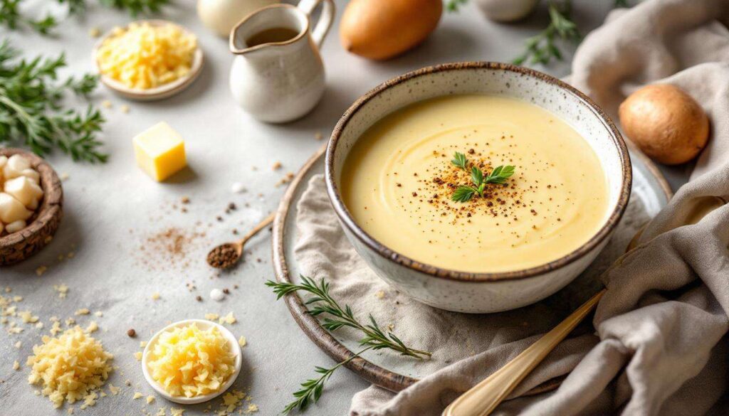 La soupe poireaux-pommes de terre : voici notre recette notée 4.9/5 pour réaliser ce délicieux potage parmentier