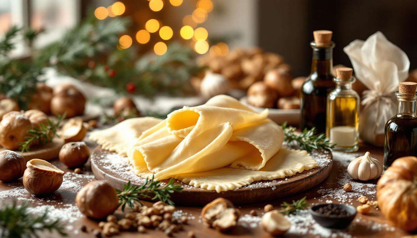 Je prépare tous les ans ces feuilletés de Noël à l’avance que je congèle pour être tranquille le Jour J
