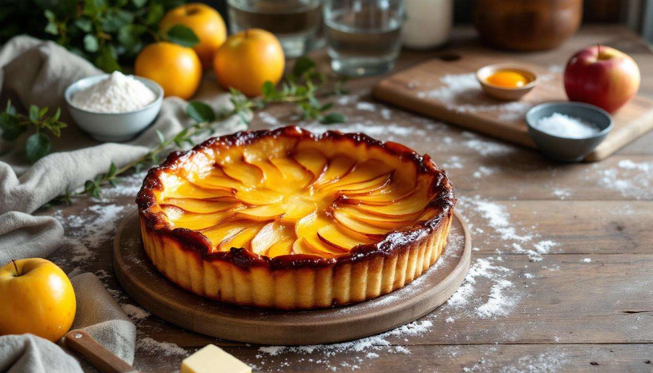 Un hit de la cuisine française » : Julie Andrieu partage sa recette incontournable de la tarte tatin aux pommes