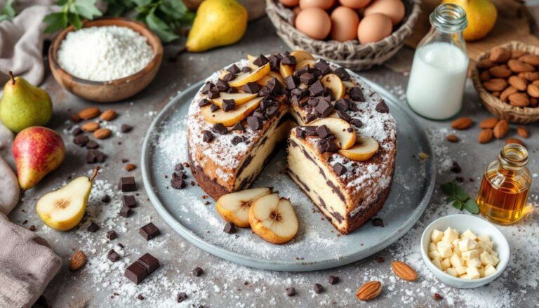 Plus fondant qu’un cake : ce dessert poire-chocolat va vous rendre accro !