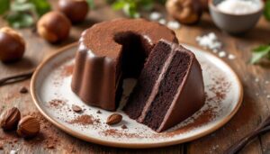 Chocolat noir + crème de marrons : le gâteau fondant d’automne qui va vous rendre totalement accro