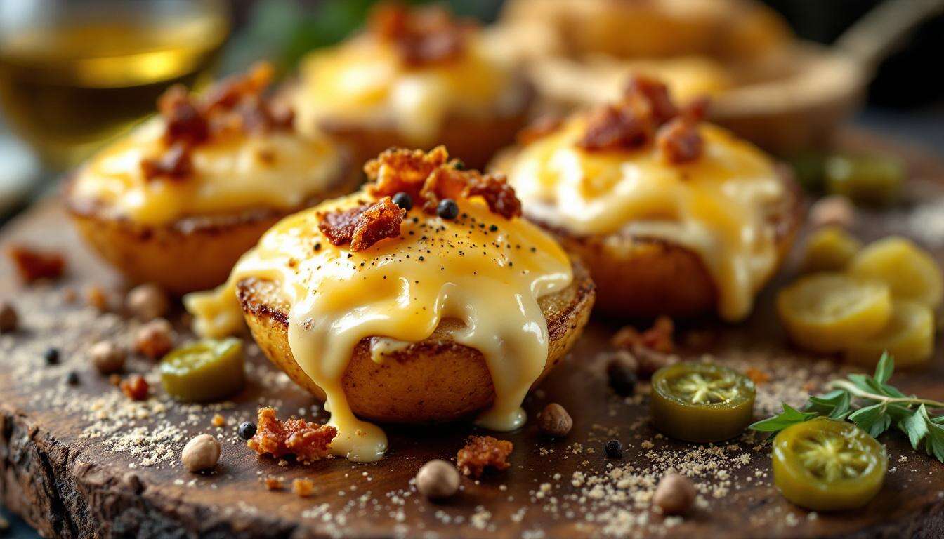 Ces bouchées à la raclette vont révolutionner vos apéros et faire des jaloux !