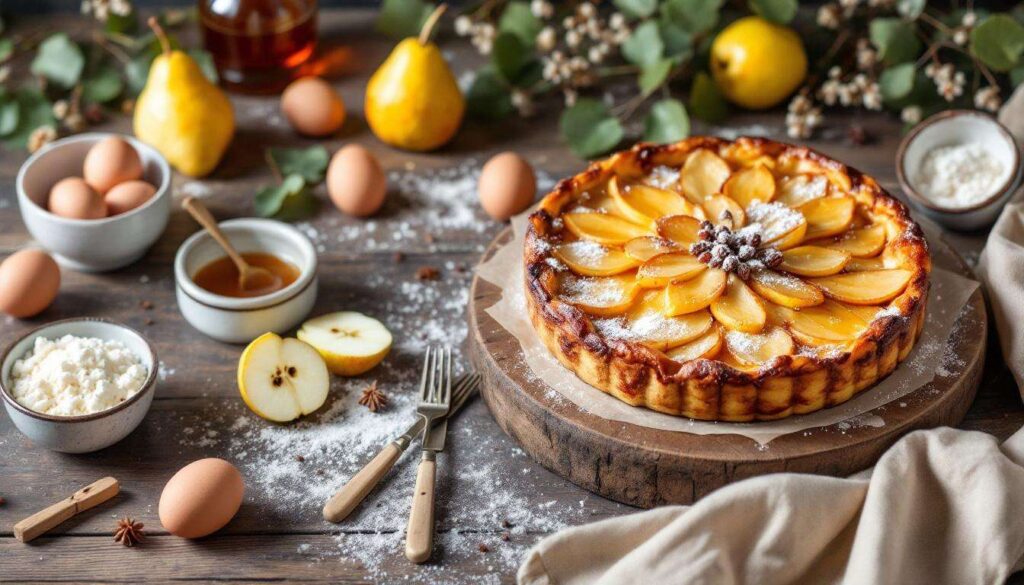 Ce clafoutis pommes-poires prouve qu’on peut faire un dessert d’automne de rêve avec presque rien
