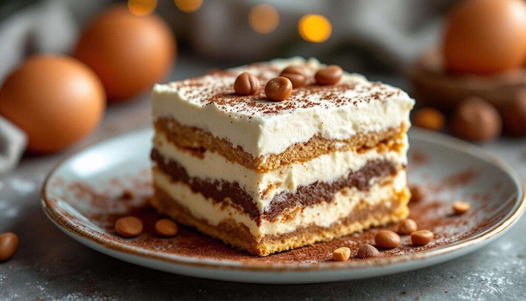 Le tiramisu pour Noël qu’on ne connaissait pas… et qu’on va refaire tout l’hiver : lait chocolaté, marrons, mascarpone