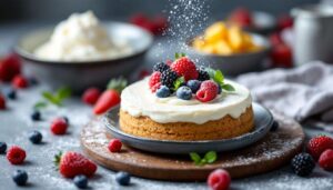 Pas de four ? Laurent Mariotte a la solution avec son gâteau au yaourt express aux fruits rouges