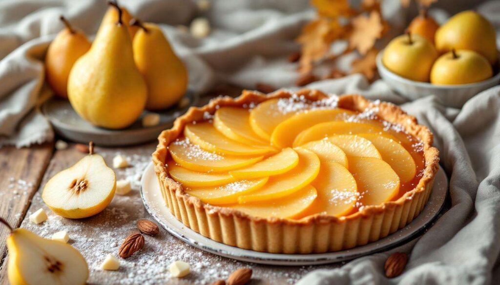 Cette recette de tarte aux poires est assurément le dessert de cet automne
