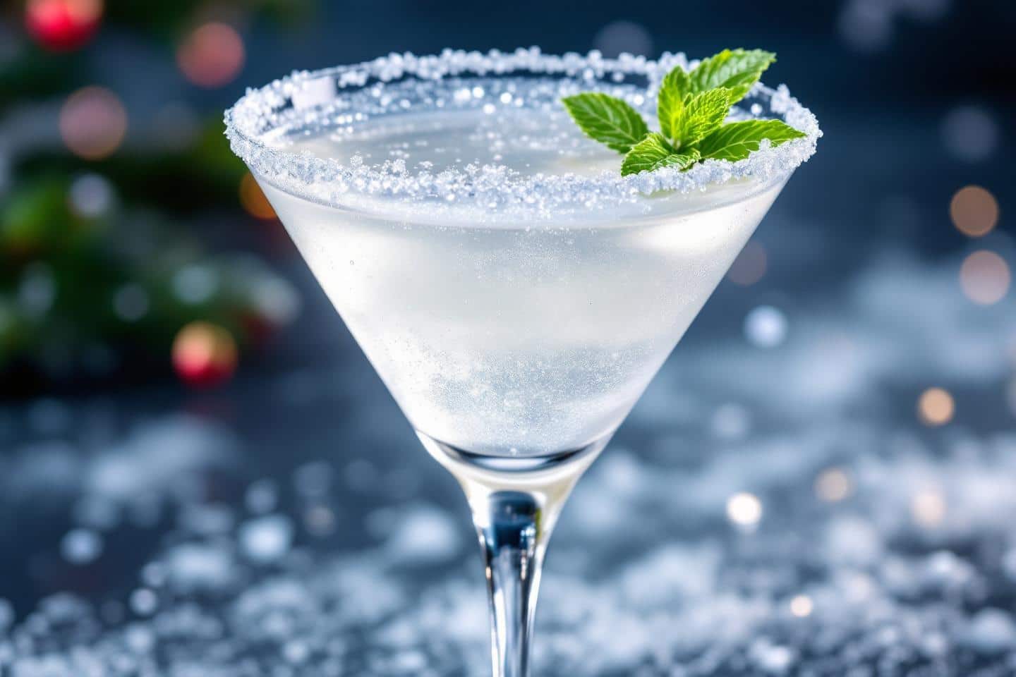 Un jour, un cocktail : Étoile du Nord vanille, vodka et menthe blanche, la touche givrée des soirées festives