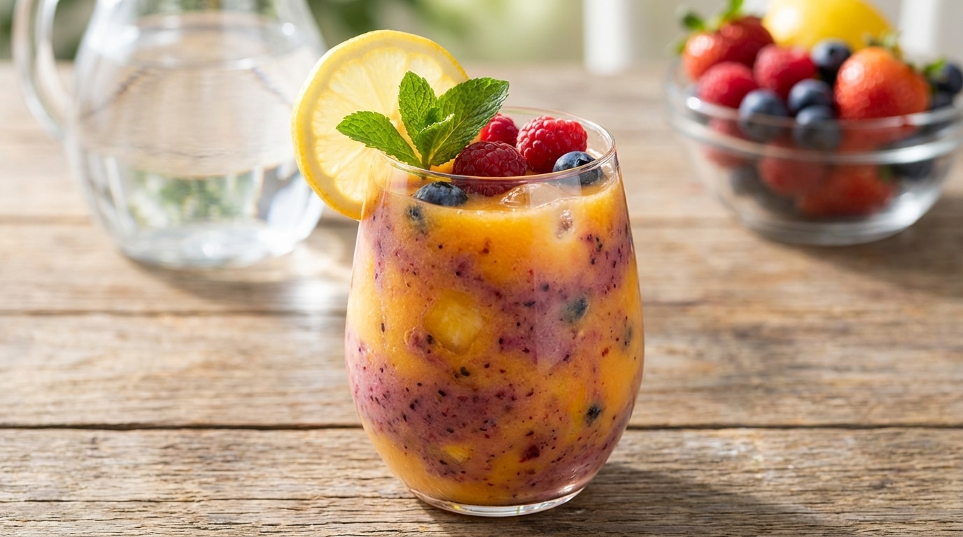 Un jour, un cocktail : Mangue-Ananas & Baies rouges, l’allié coloré pour dynamiser vos débuts d’année