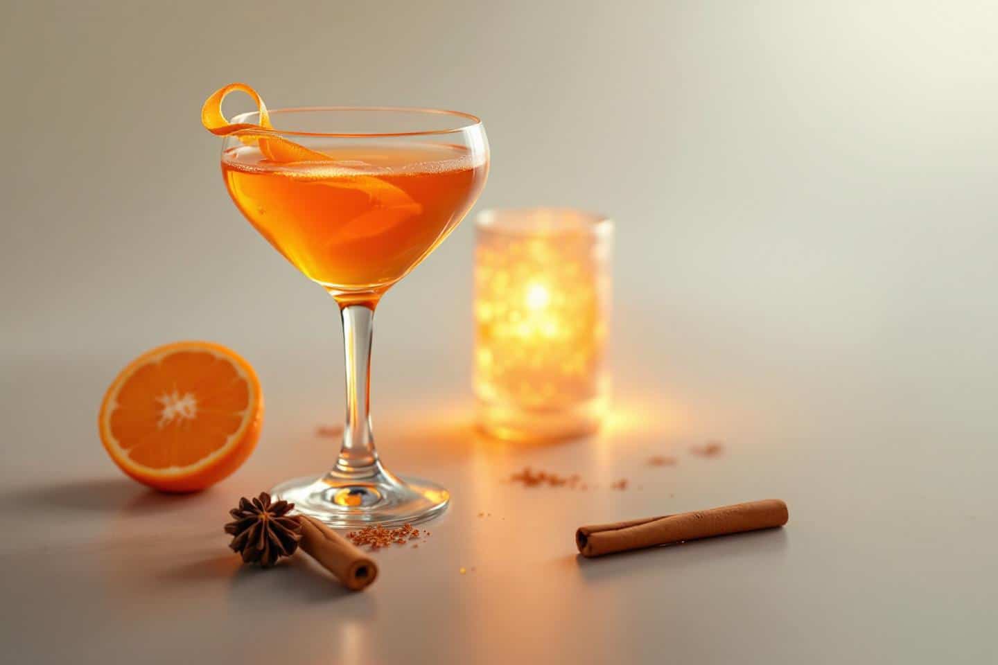 Un jour, un cocktail : Lueur de Noël, le doux mariage d’orange confite et d’épices pour réchauffer le 18 décembre