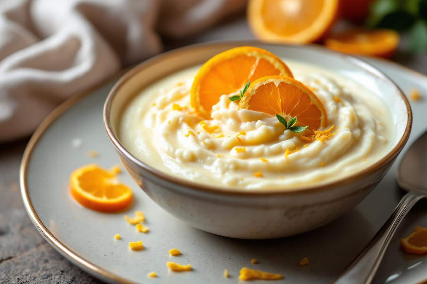 « Irrésistible et ultra rapide » : le secret de ce riz au lait parfumé à l’orange bio que je sers tout l’hiver