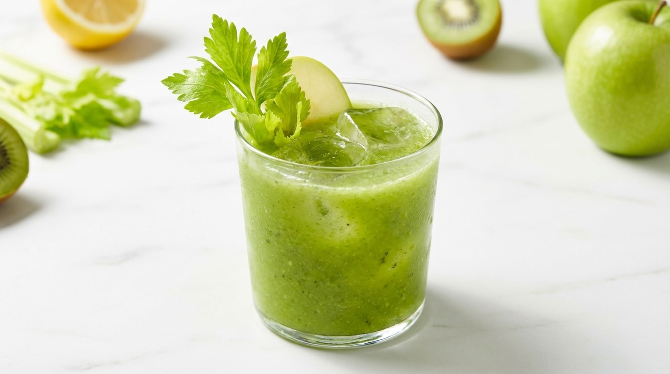 Un jour, un cocktail : Céleri-Pomme Verte vitaminé, l’extra-frais booster au naturel pour démarrer l’année