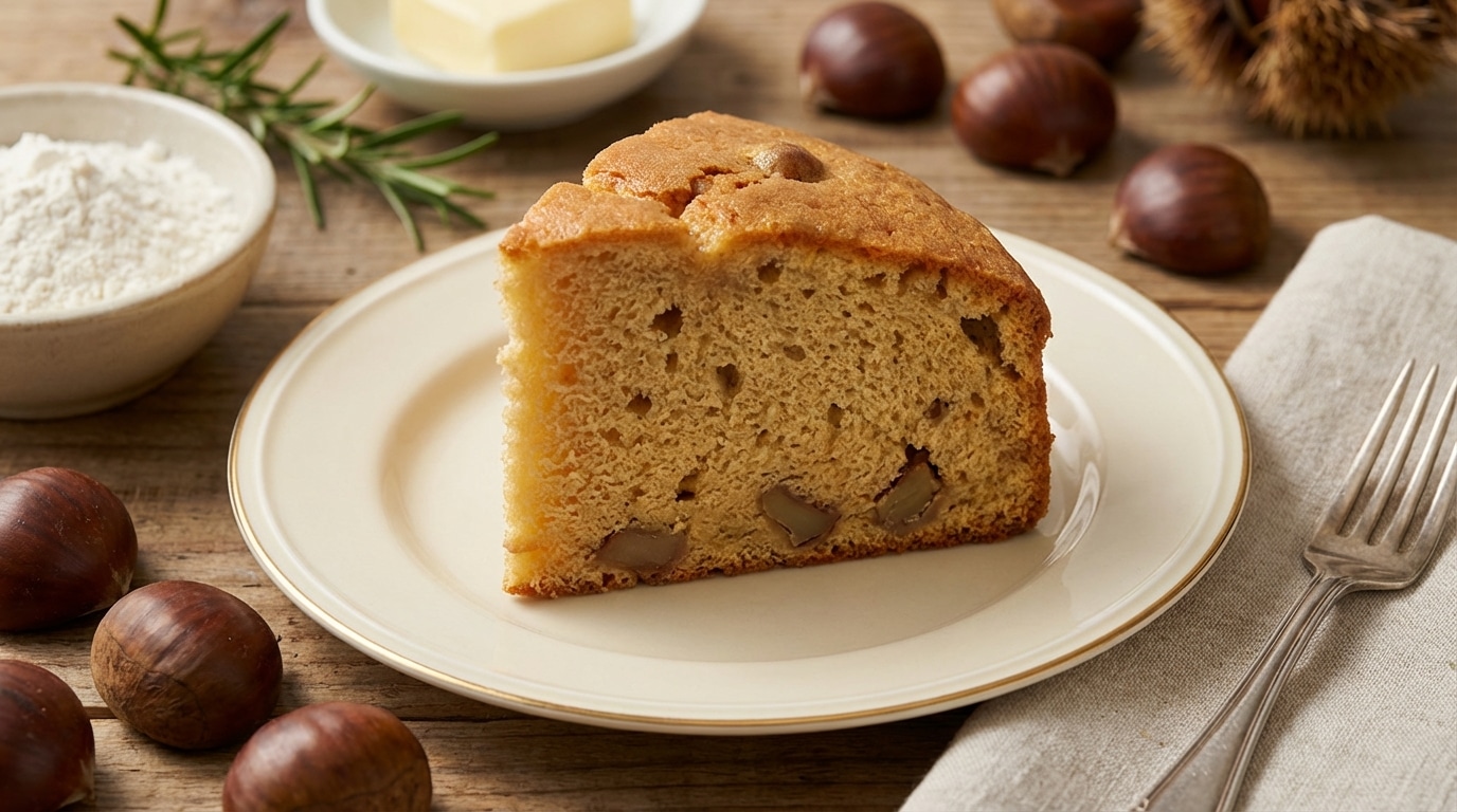 J’ai tenté ce cake aux châtaignes express : 7 ingrédients seulement pour un moelleux fou au goûter !
