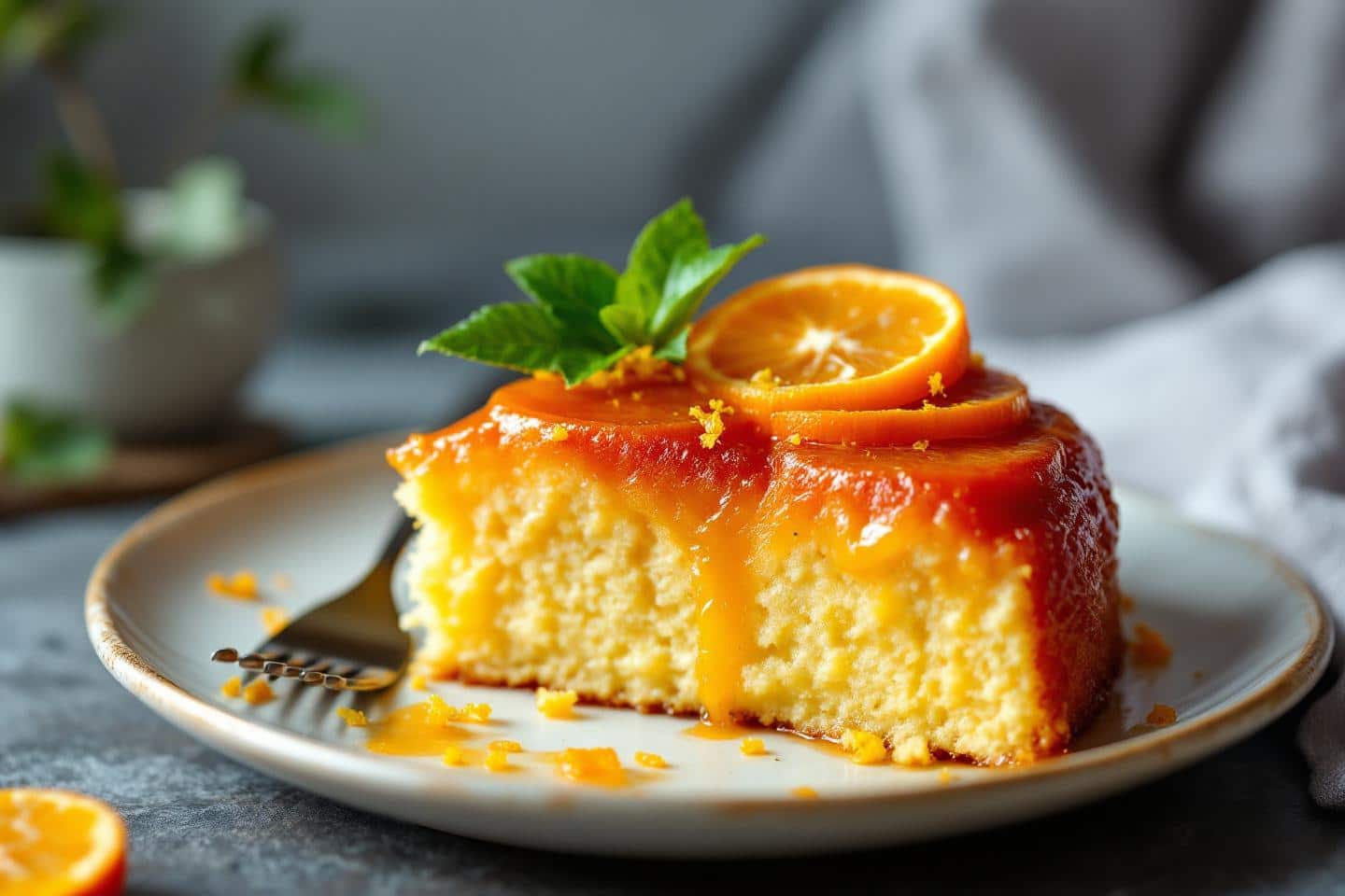 « Le dessert qui émerveille les gourmands » : ma façon express de sublimer la clémentine en gâteau renversé ultra moelleux