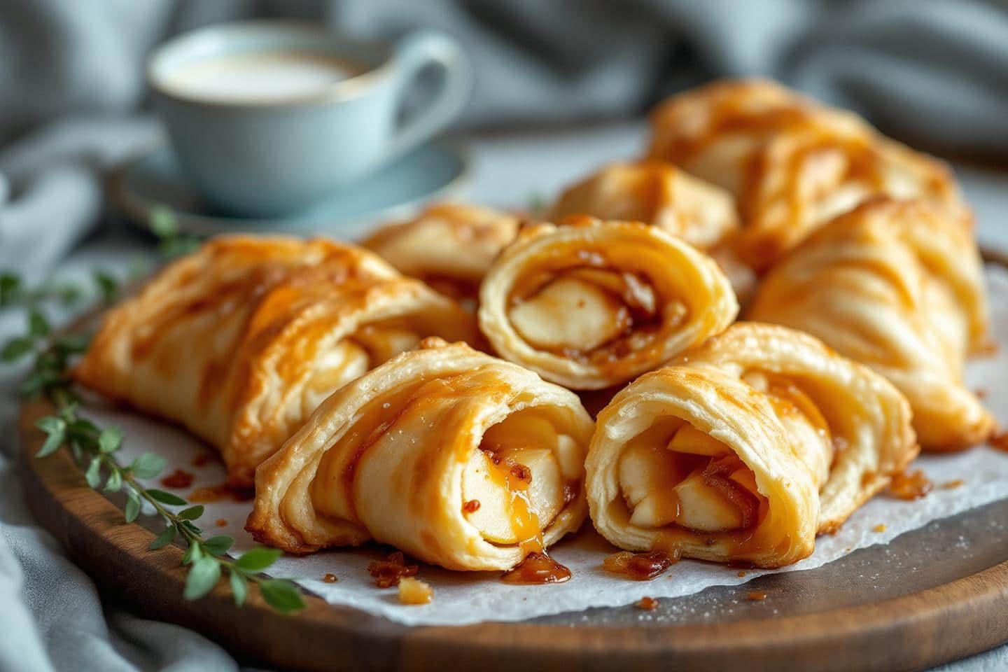 J’ai déniché cette recette express de feuilletés pomme, brie et oignon : prêts en 20 minutes, effet waouh garanti pour l’apéro