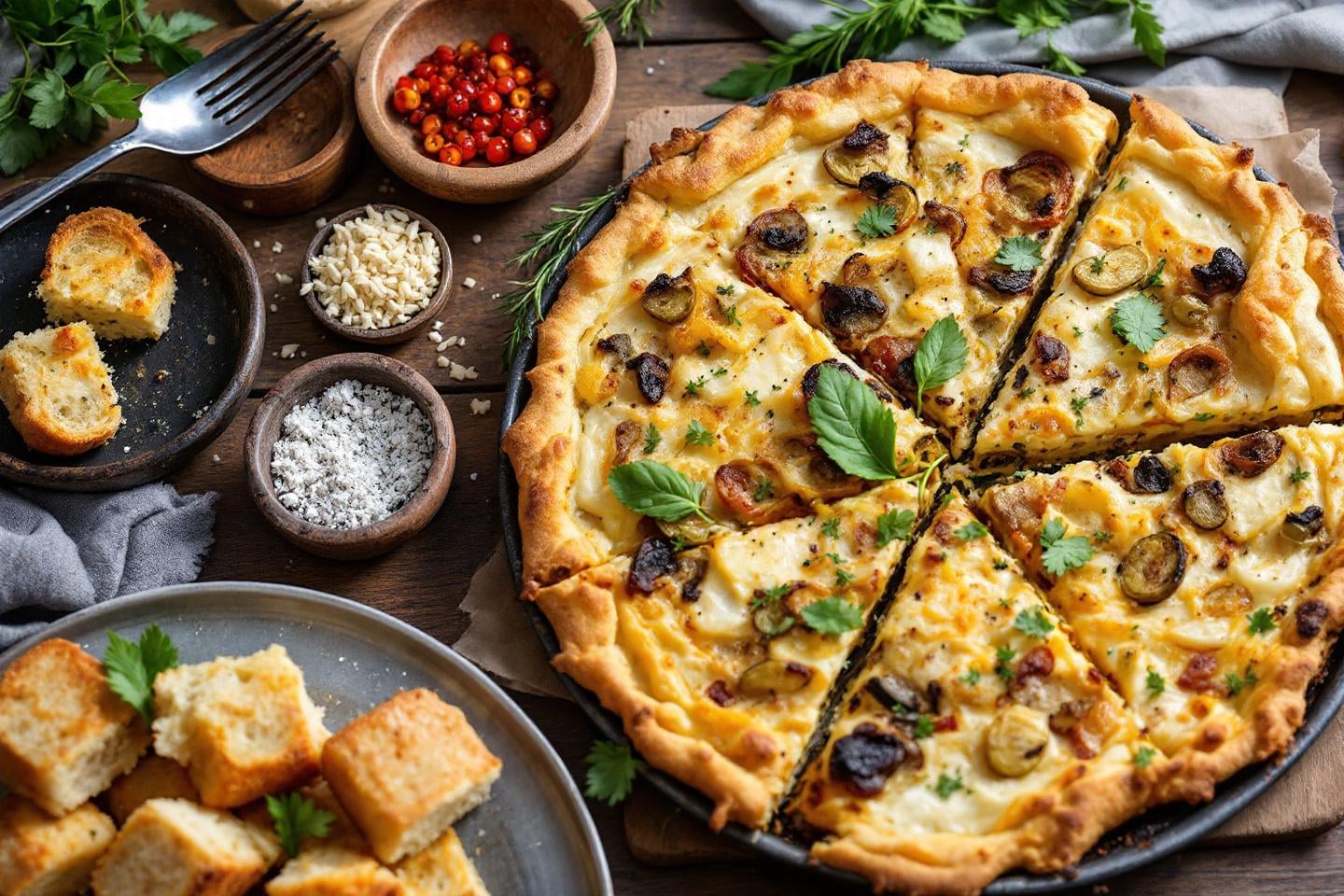 Personne ne devine que ce sont des plats recyclés (et tout le monde se ressert) : ce que je fais désormais avec mes restes de fête