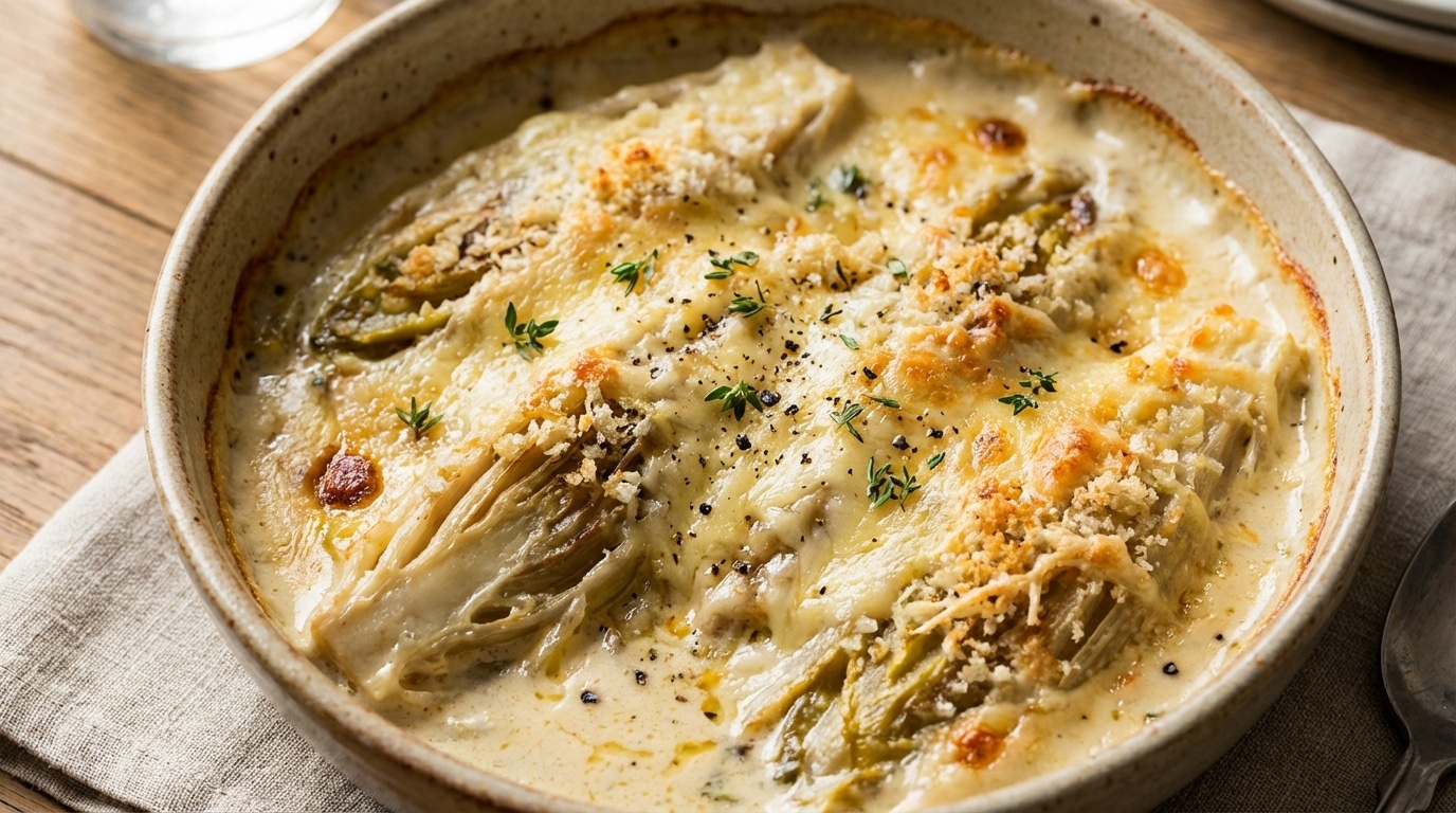 Même les plus sceptiques ont été bluffés : ce gratin d’endives fond littéralement en bouche