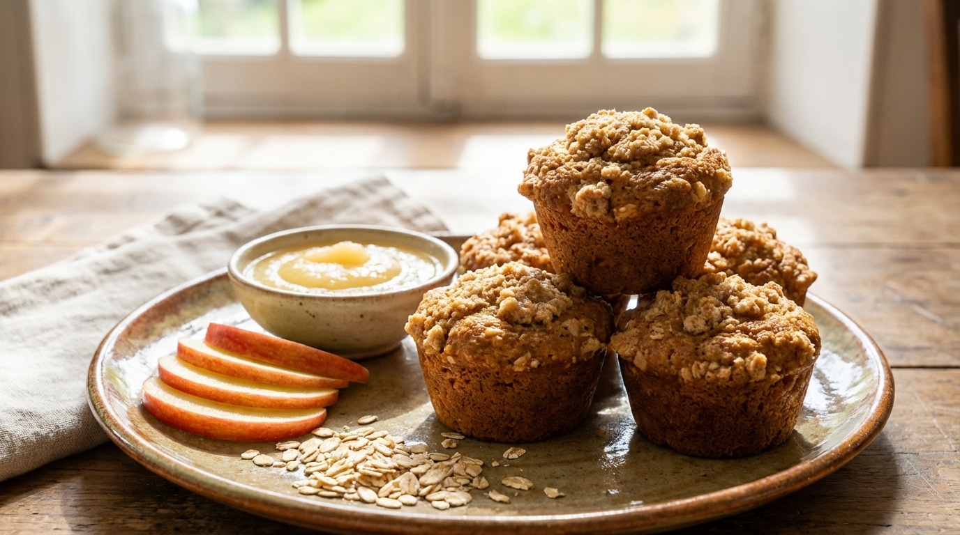 Mes muffins pomme-avoine n’ont jamais été aussi fondants depuis que j’ai supprimé l’ingrédient que tout le monde croit indispensable