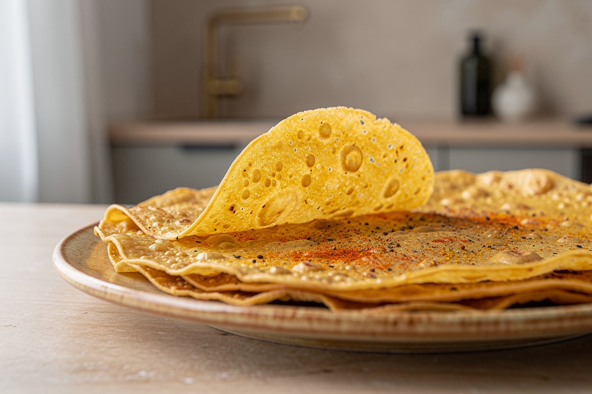« Ma tortilla pois chiches-épices minute : quatre ingrédients du placard pour un repas croquant et plein de protéines »