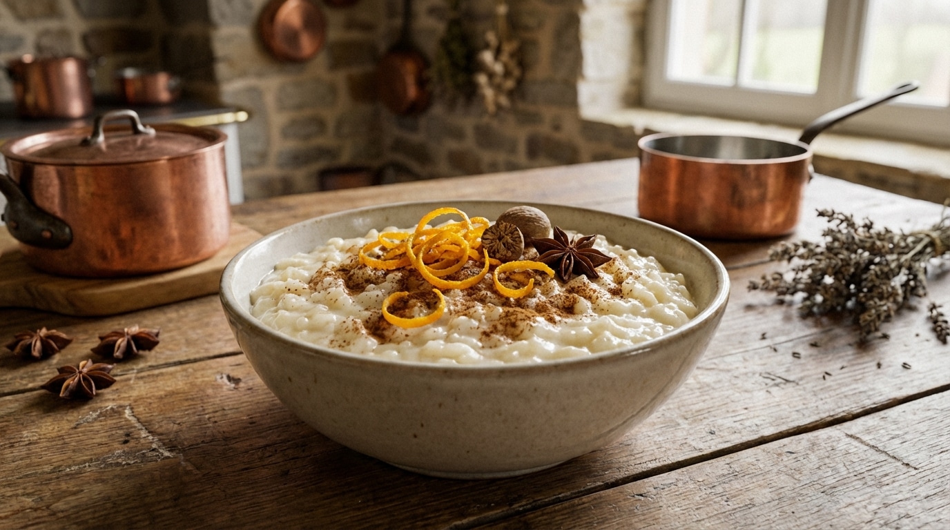J’ai laissé mijoter du riz rond dans du lait parfumé à l’orange : 30 minutes de douceur épicée pour moins d’1 € la part