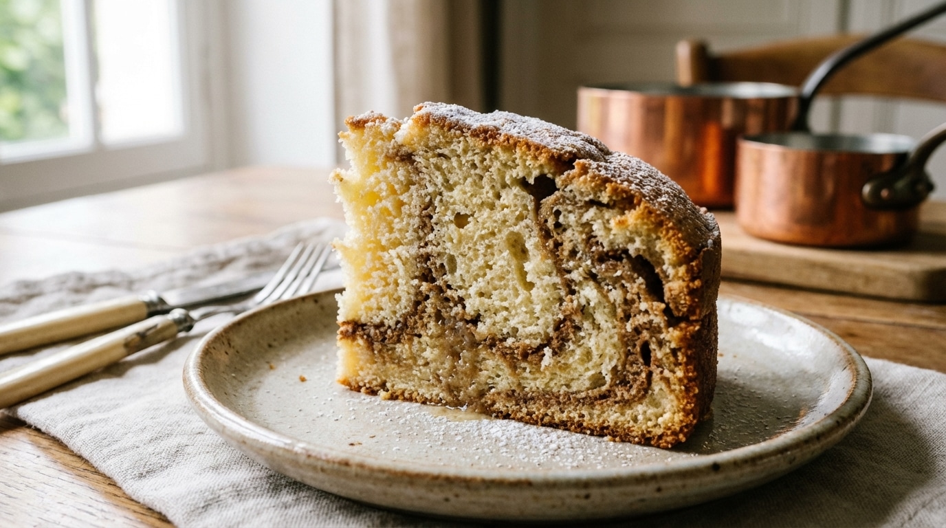 Vous trouvez le gâteau au yaourt trop classique ? Ajoutez 2 cuillères de café soluble et regardez ce qui se passe