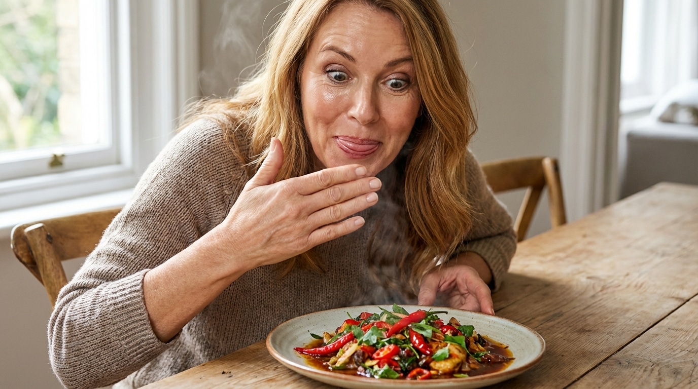 Un excès de piment a détruit votre plat ? L’astuce inattendue qui calme le feu en quelques secondes sans tout recommencer