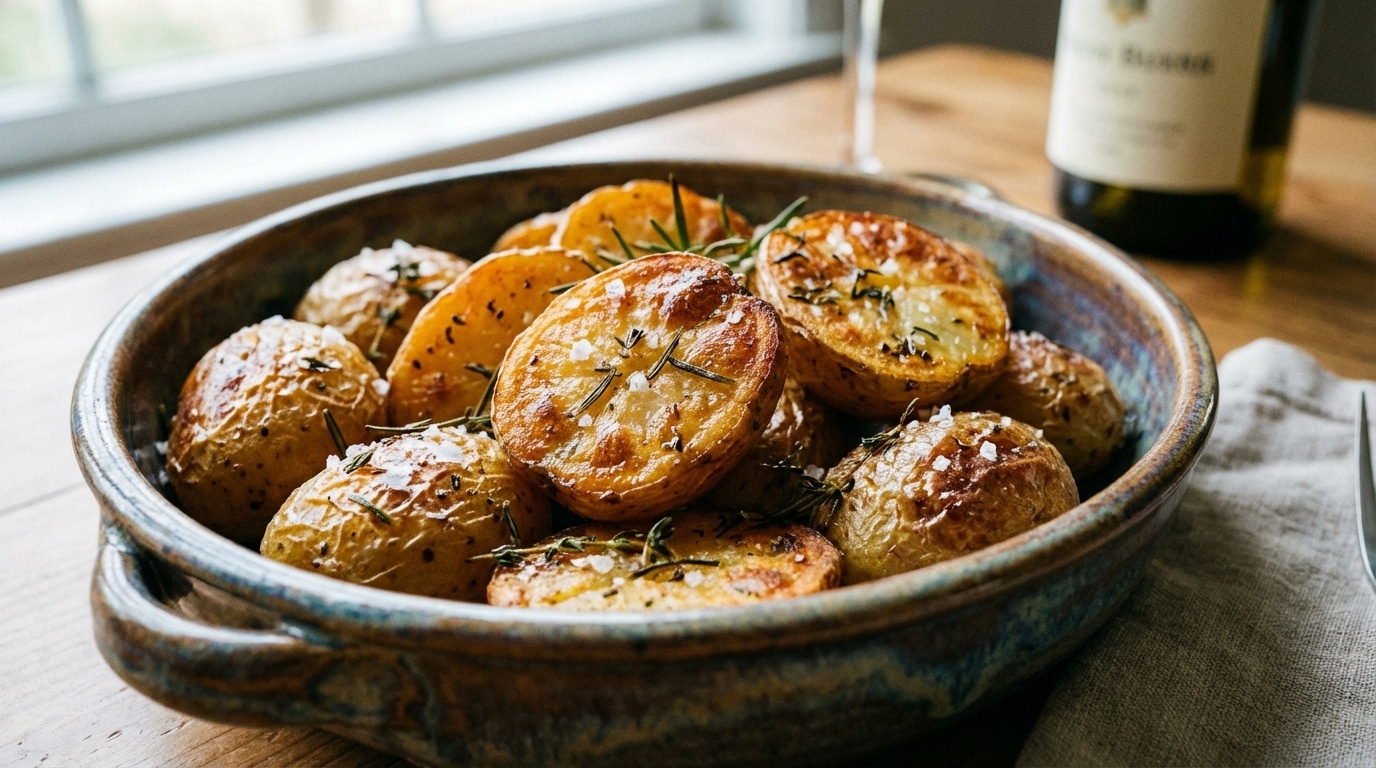 Sous leur croûte dorée, mes pommes de terre cachent un passage obligé que j’ignorais depuis toujours