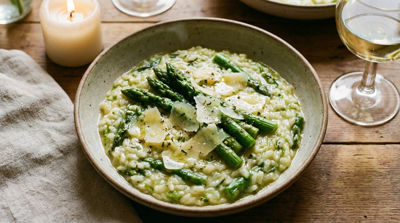 « Je ne savais pas qu&rsquo;il y avait un ratio précis bouillon-riz » : depuis, mon risotto de printemps est d&rsquo;un soyeux incomparable