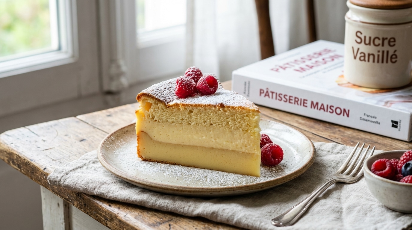 « Surtout, ne vous inquiétez pas si la pâte est très liquide » : c’est le secret d’un gâteau à la texture déroutante qui épate toujours