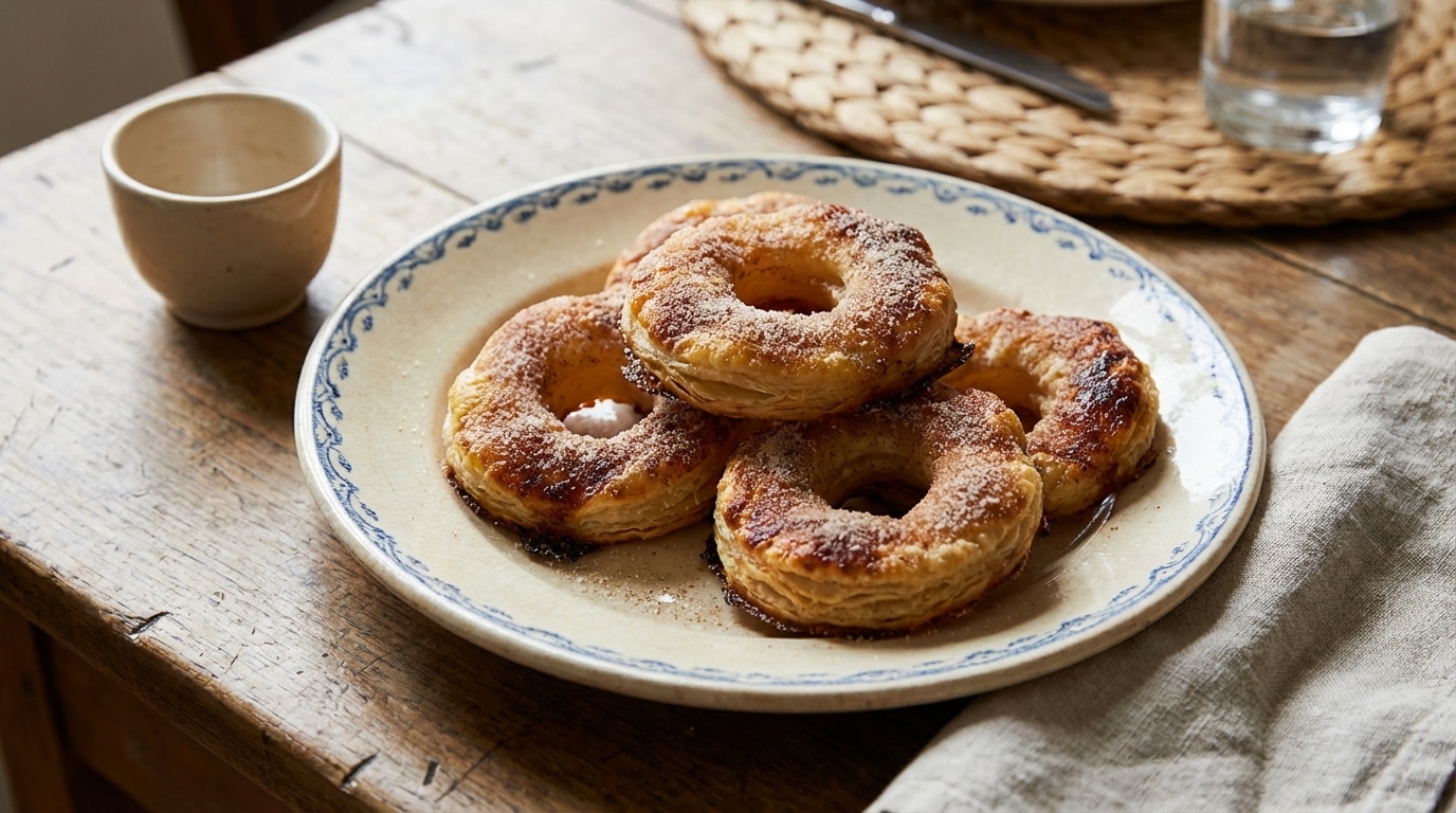 « J’ai découpé mes pommes en forme de donuts » : ce dessert feuilleté disparaît en 25 minutes