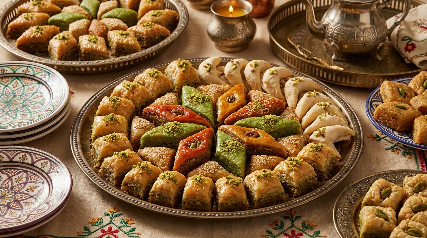 Ramadan : ma voisine conserve ses gâteaux maghrébins impeccables pendant des semaines grâce à ce réflexe que j’ignorais