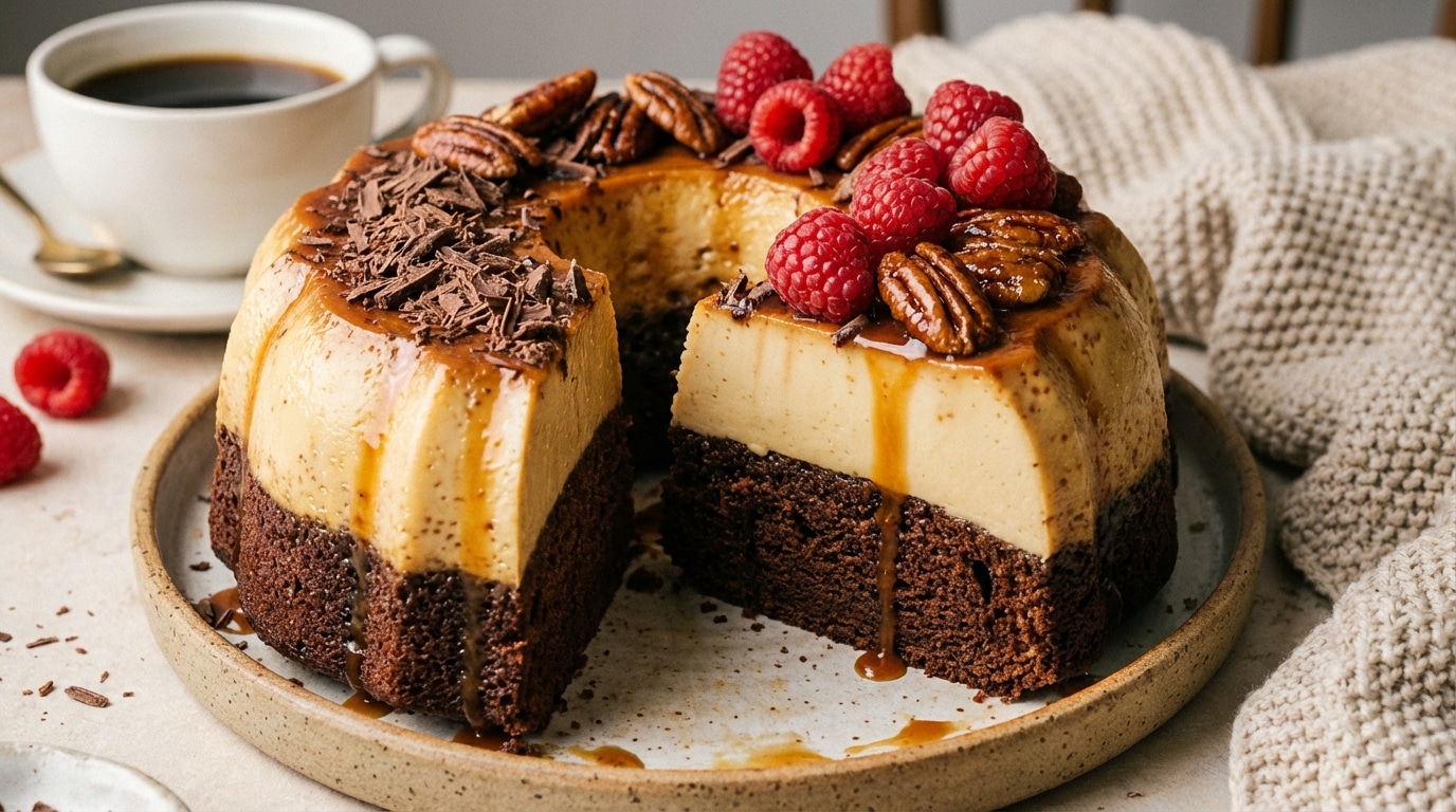 « J’ai versé le chocolat en premier et le flan en dernier » : à la sortie du four, tout s’était inversé