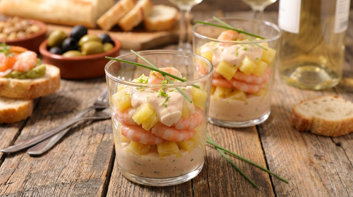 J’ai changé un seul détail dans ma sauce cocktail : mes verrines d’apéro ont changé de dimension
