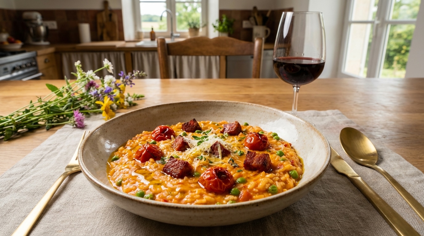 « Mon risotto au chorizo était bon, sans plus » : depuis que j’ai découvert cette cuisson en deux temps, il est extraordinaire