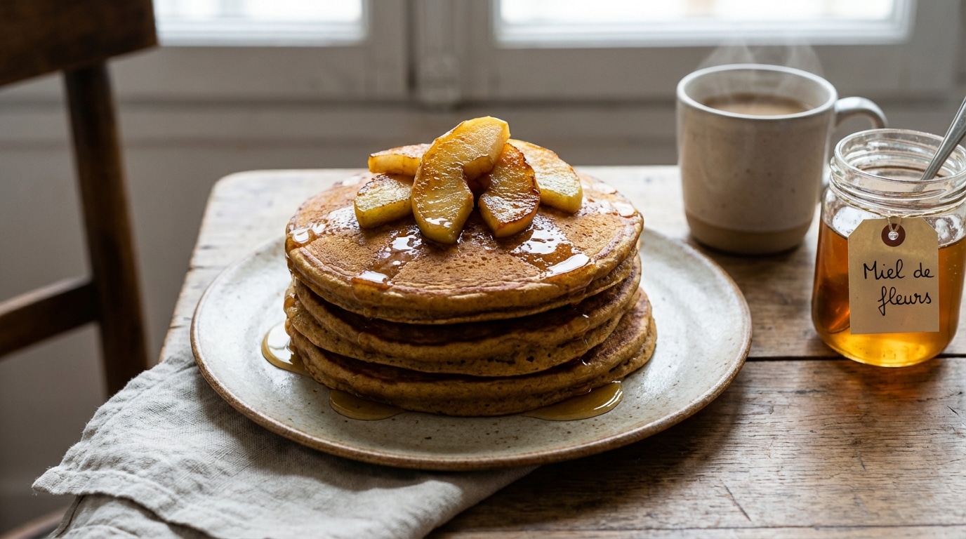 Pancakes au pain d’épices : la recette moelleuse qui change tout pour le petit-déjeuner