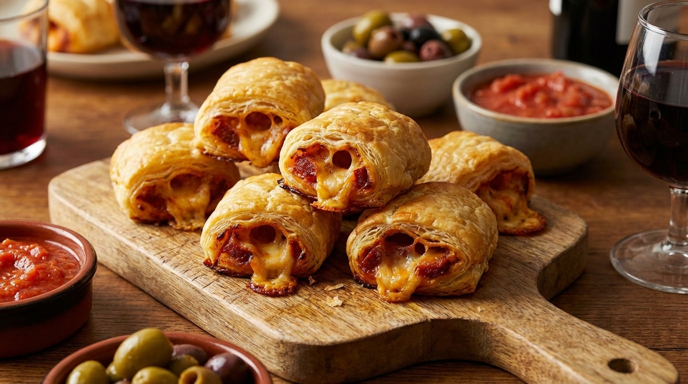J’ai testé ces roulés express au chorizo pour l’apéro : ils ont tous disparu en 5 minutes chrono !