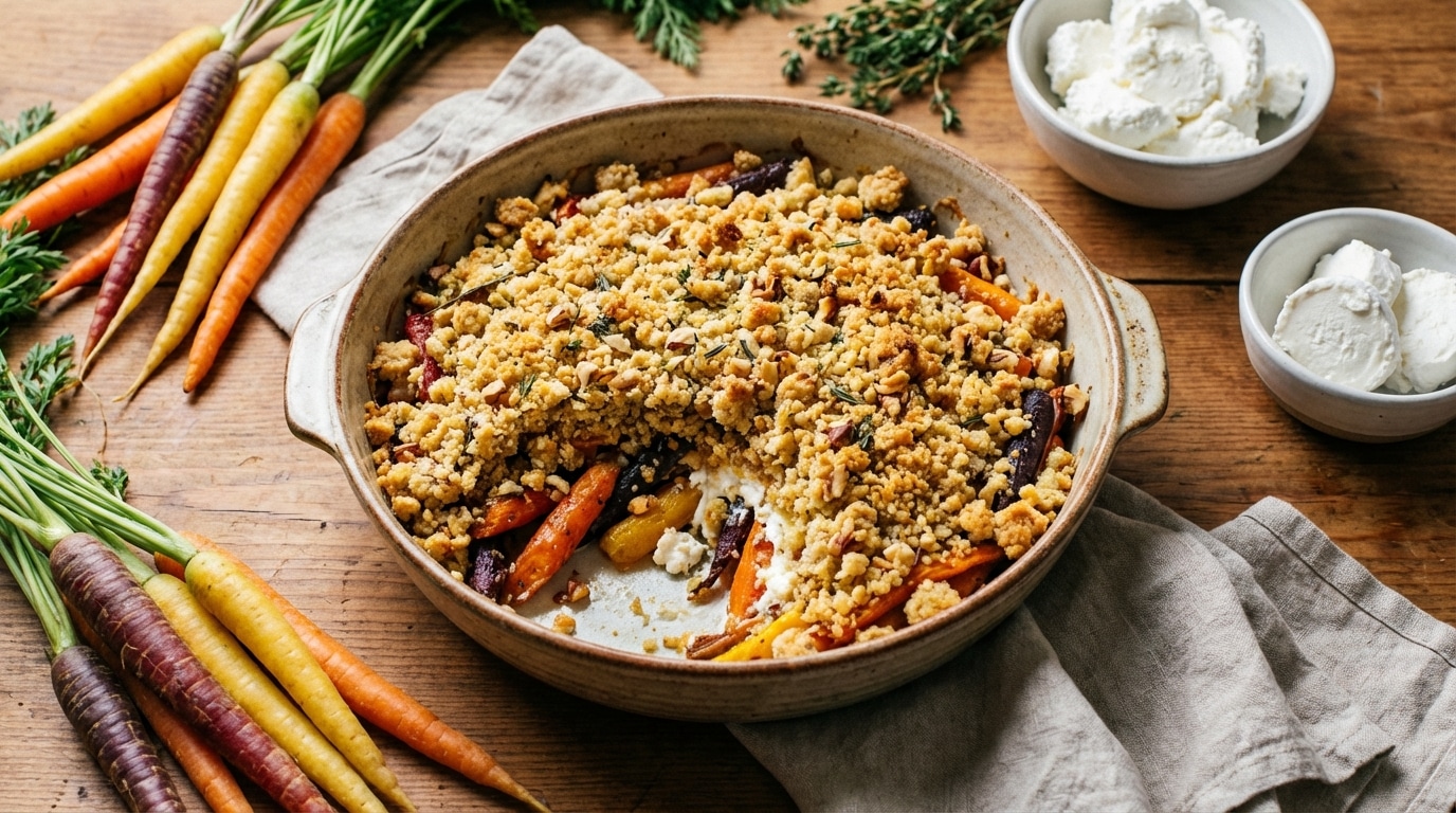 « J’ai arrêté les gratins classiques » : ce plat de légumes de mars croustillant se fait avec seulement 6 ingrédients