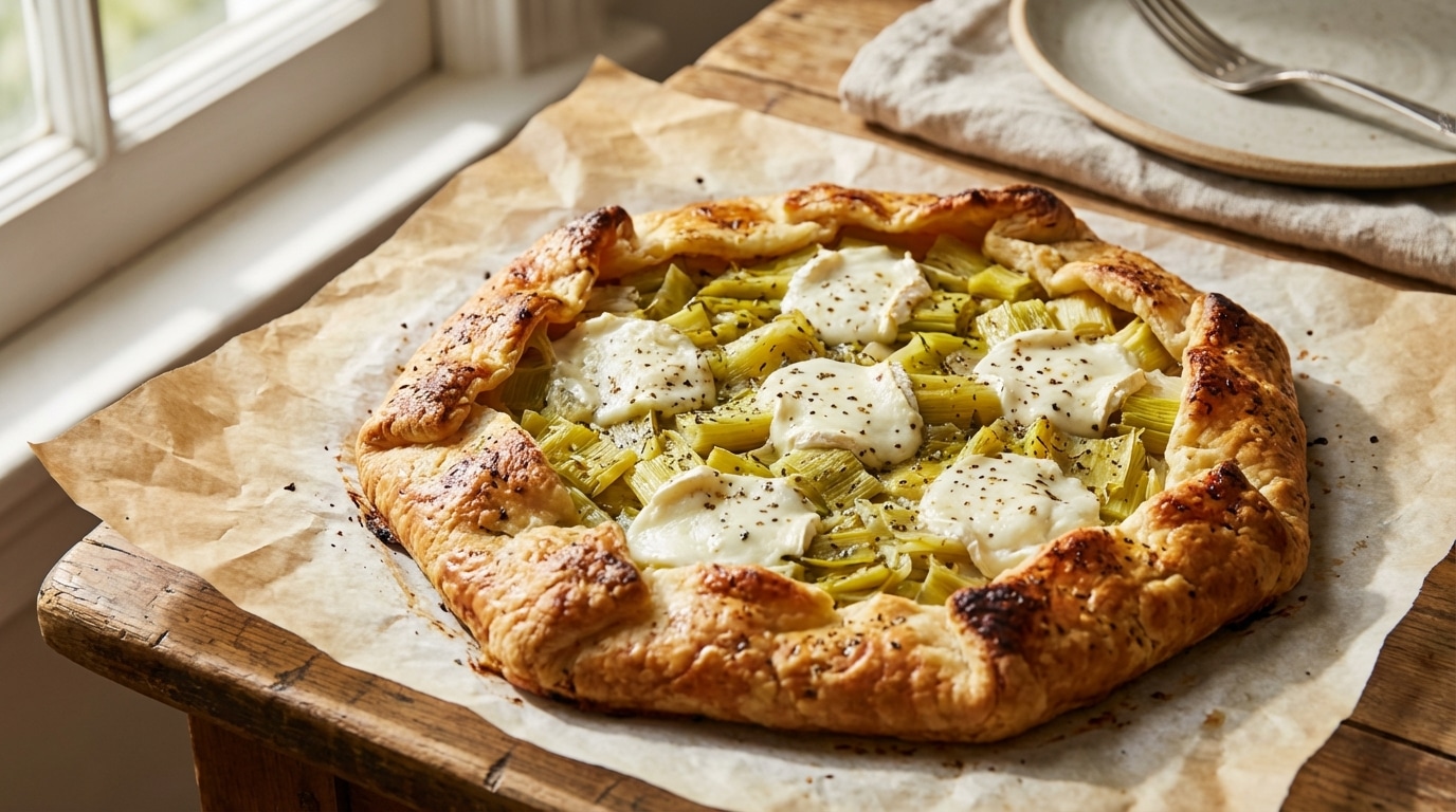 La tarte rustique poireaux et chèvre frais : la recette facile et gourmande pour un dîner de saison sans prise de tête