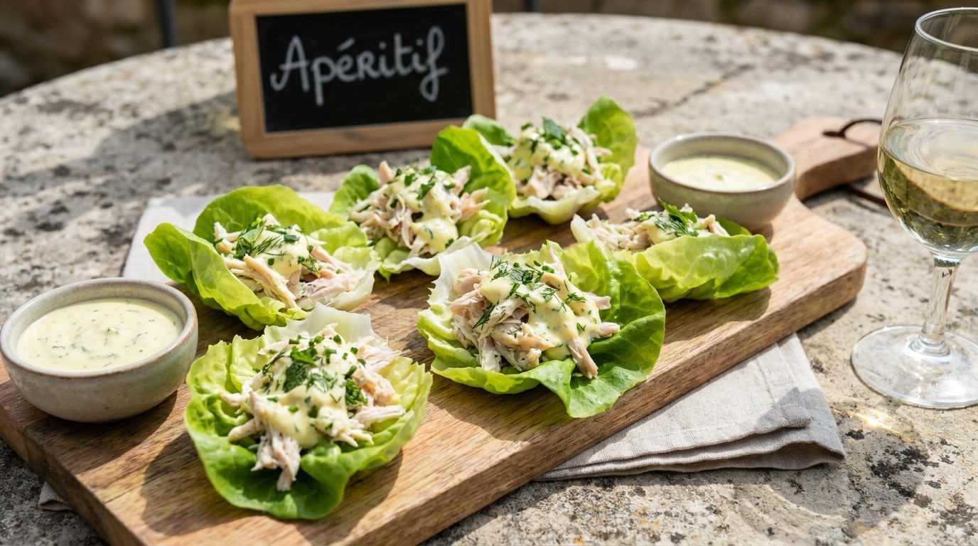 « C&rsquo;est frais, c&rsquo;est croquant, c&rsquo;est quoi ? » : ces mini wraps au poulet citronné ont volé la vedette à tous mes apéros classiques