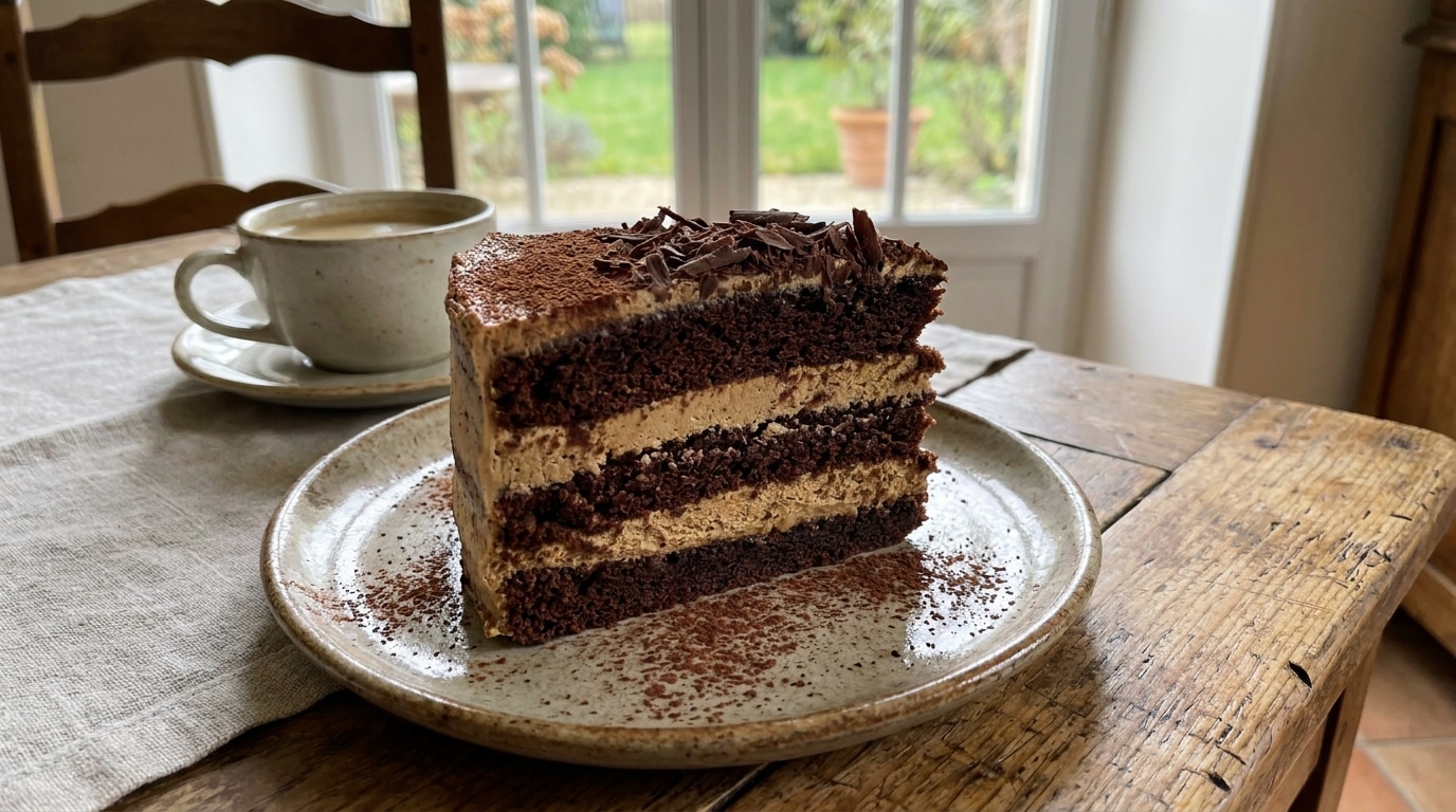 J&rsquo;ai arrêté d&rsquo;acheter des gâteaux en boulangerie depuis ce gâteau mocha café-chocolat : tout se joue sur ce que je prépare pendant qu&rsquo;il refroidit