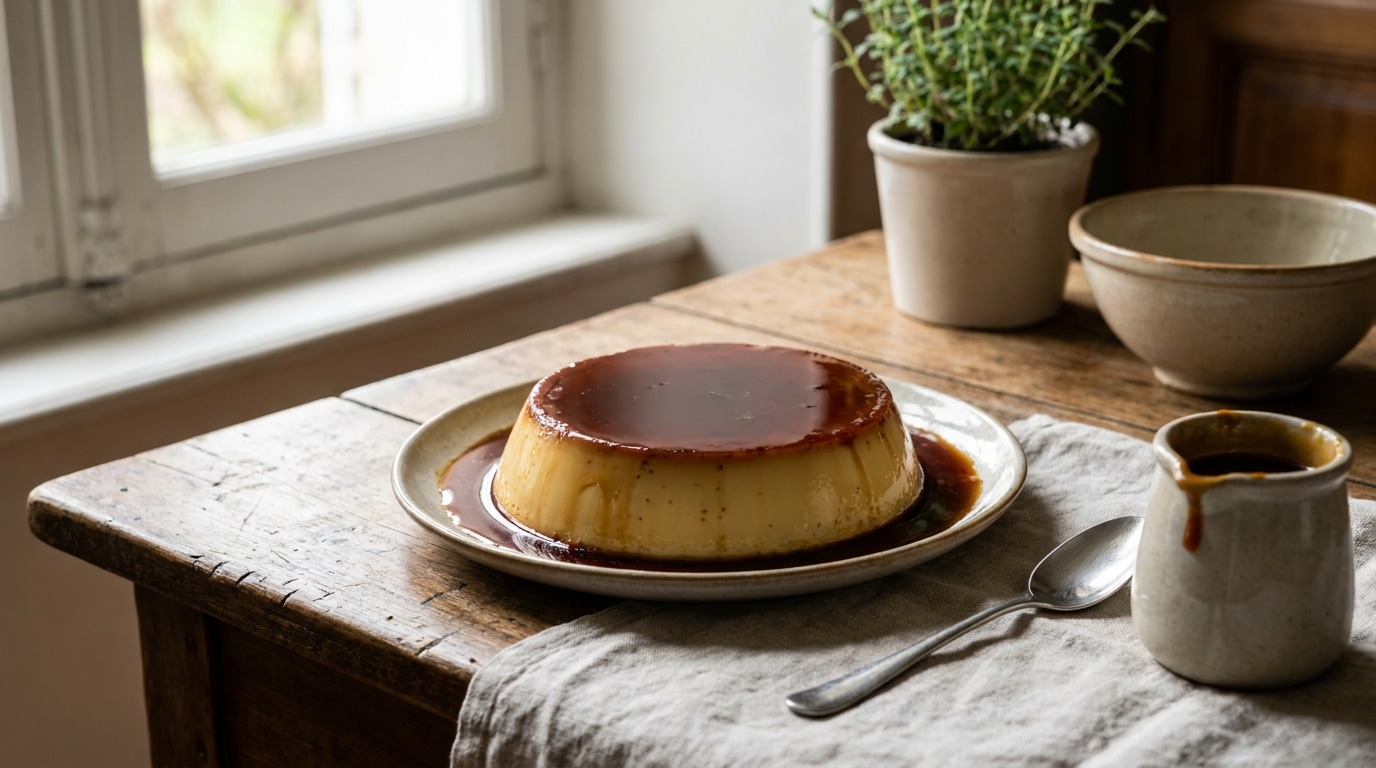 J’ai arrêté de faire mes flans au four le jour où ma belle-mère m’a montré cette cuisson oubliée dans sa cuisine : depuis je n’en rate plus un seul