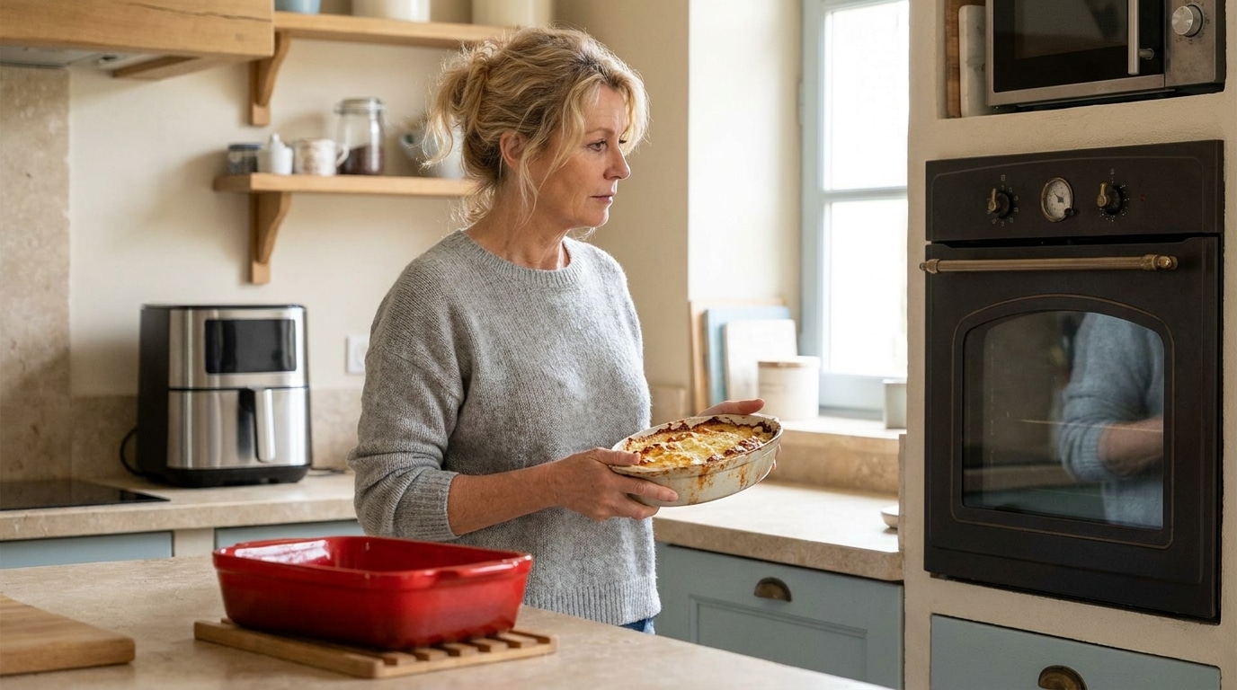 J’ai cuisiné le même gratin dans mon air fryer et dans mon four : lequel est le meilleur ?
