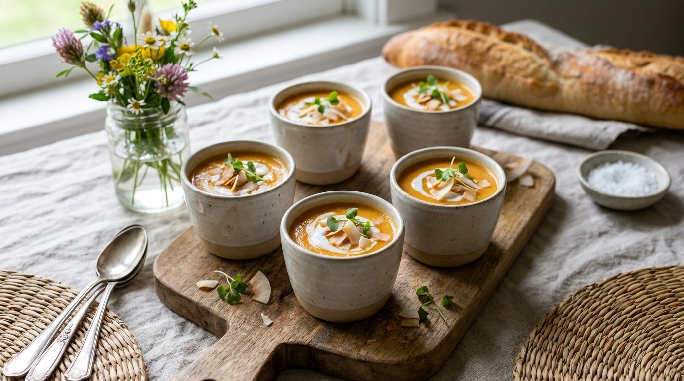 Un seul ingrédient secret transforme cette soupe de carottes au lait de coco en entrée digne d’un restaurant (et c’est bluffant)