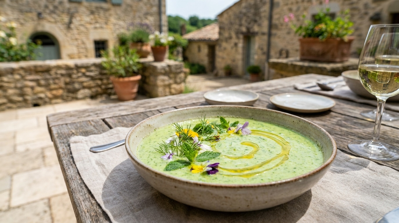 Fini le gaspacho à la tomate : cet été, cette soupe froide au concombre prête en 10 minutes s’invite sur toutes les tables