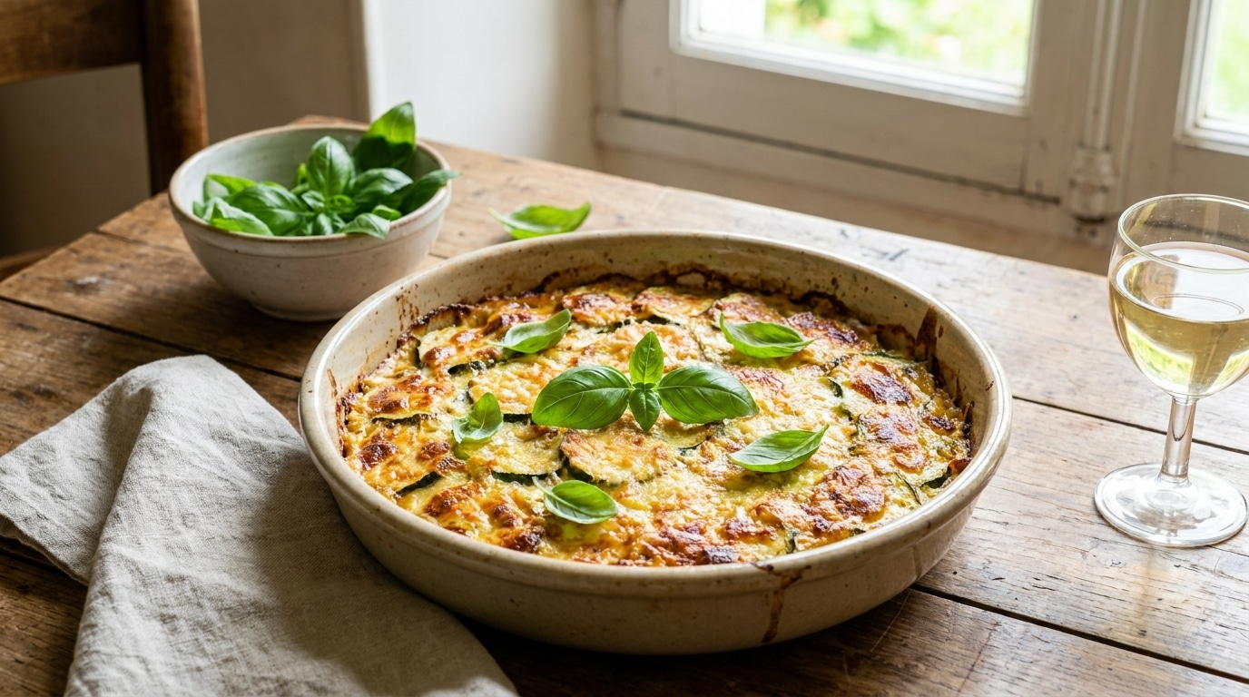 J’ai cherché un plat léger pour les soirs de chaleur : celui que je refais depuis ne demande qu’un légume d’été et du parmesan